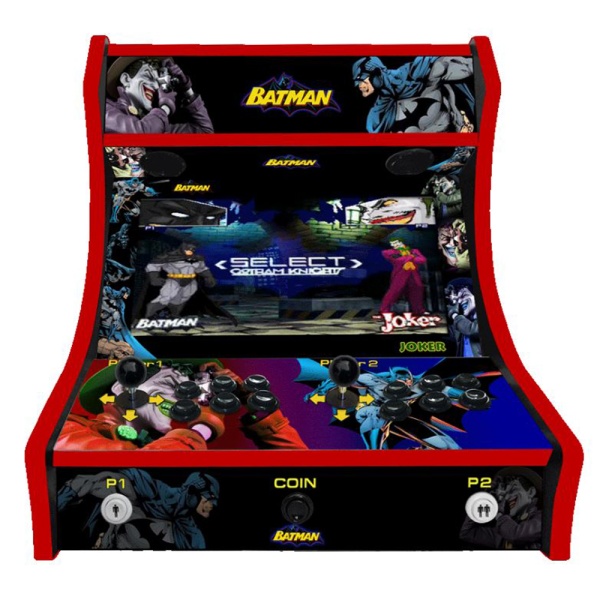 2 Player Bartop Arcade Machine -Batman vs Joker